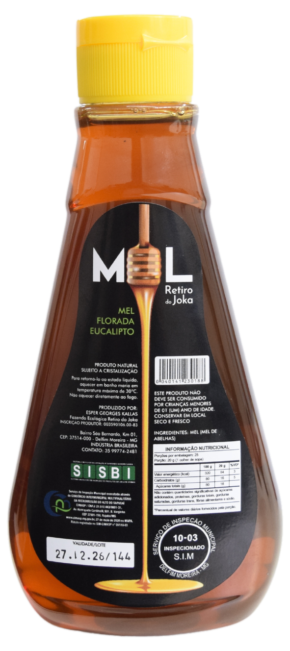 Mel Puro de Eucalipto | Retiro do Joka
