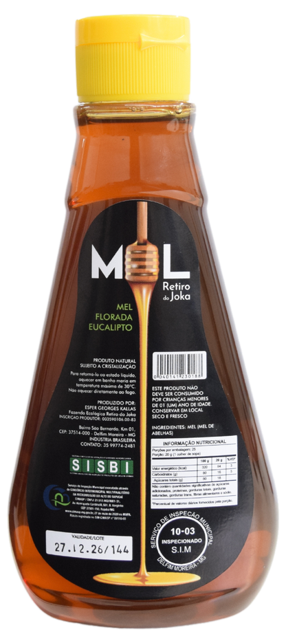 Mel Puro de Eucalipto | Retiro do Joka