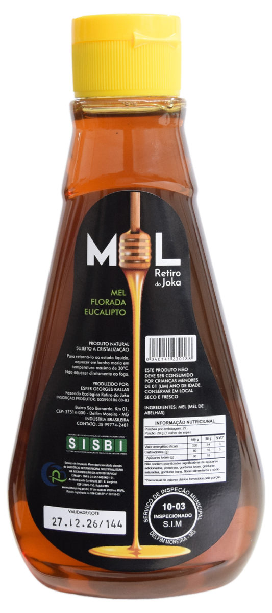 Mel Puro de Eucalipto | Retiro do Joka